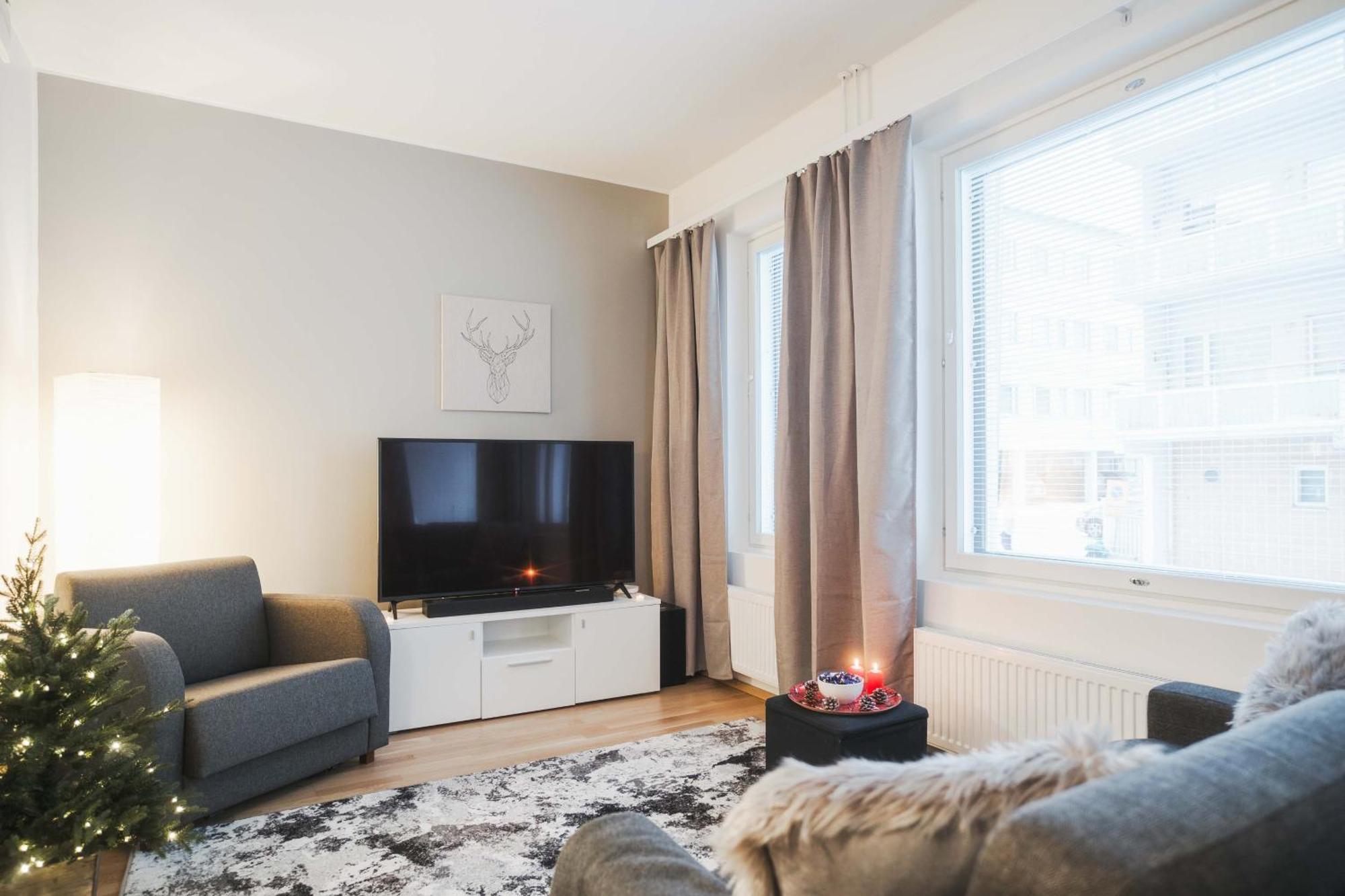 Cozy City Apartment With Sauna 로바니에미 외부 사진