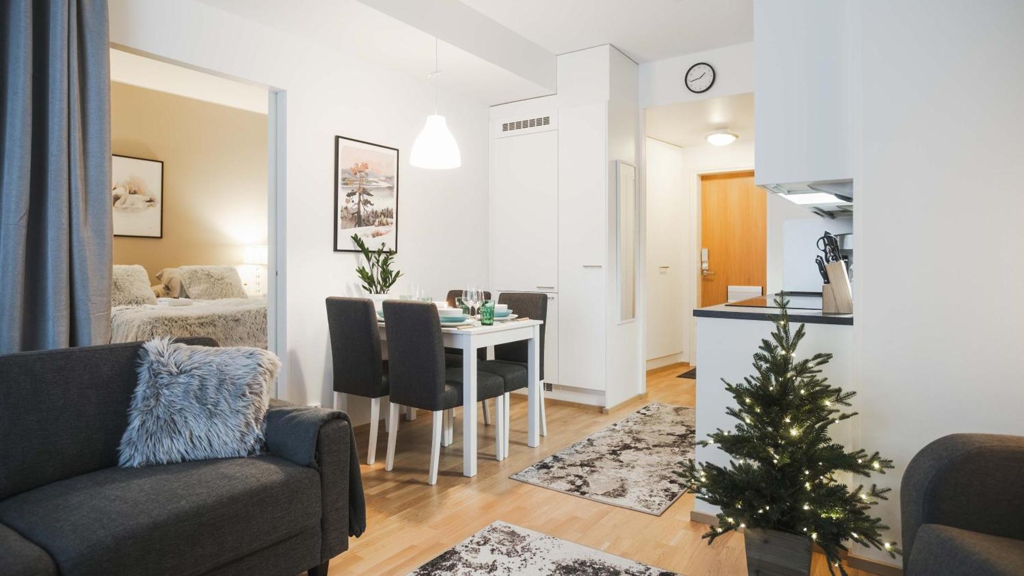 Cozy City Apartment With Sauna 로바니에미 외부 사진